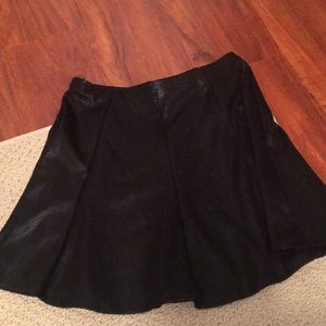 black skirt aqua